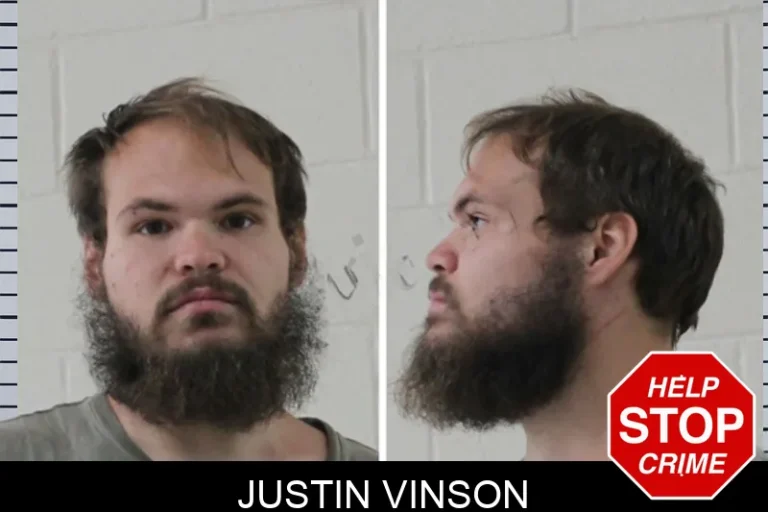Justin Vinson mugshot – Houston County , Georgia Justin Vinson