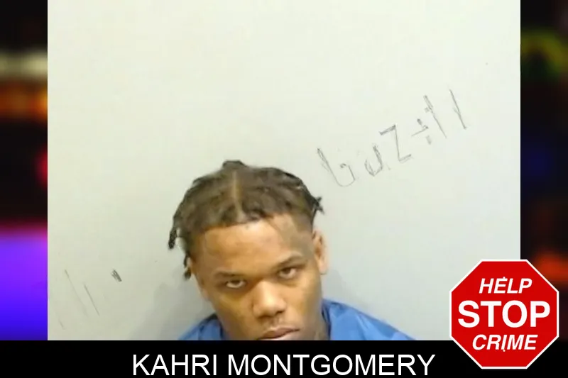 Kahri Montgomery Mugshots
