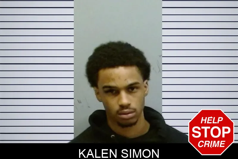 Kalen Simon mugshot