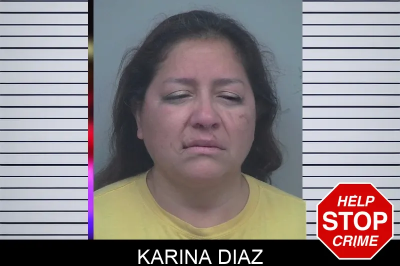 Karina Diaz mugshot