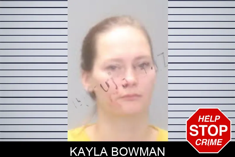 Kayla Bowman Mugshots