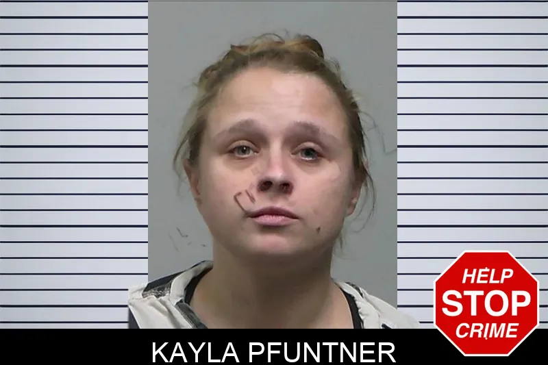 Kayla Pfuntner Mugshots