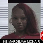 Ke Mardejah McNair Mugshots