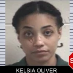 Kelsia Oliver Mugshots