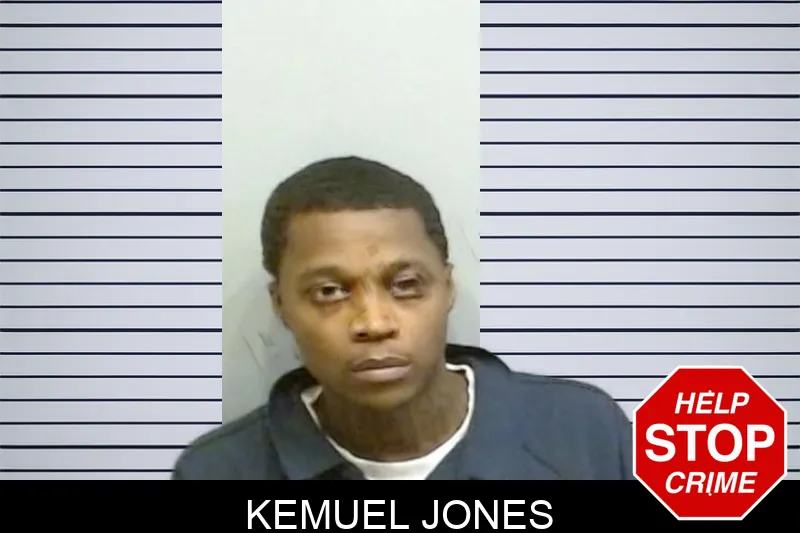 Kemuel Jones mugshot