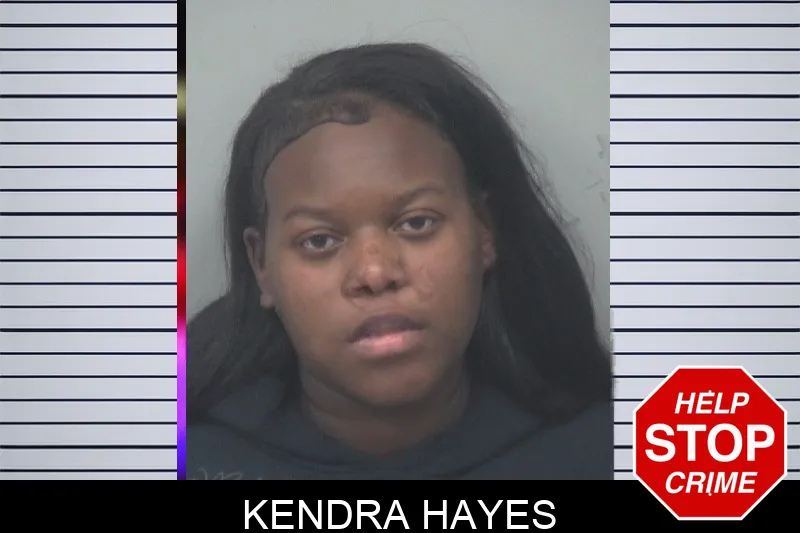Kendra Hayes mugshot