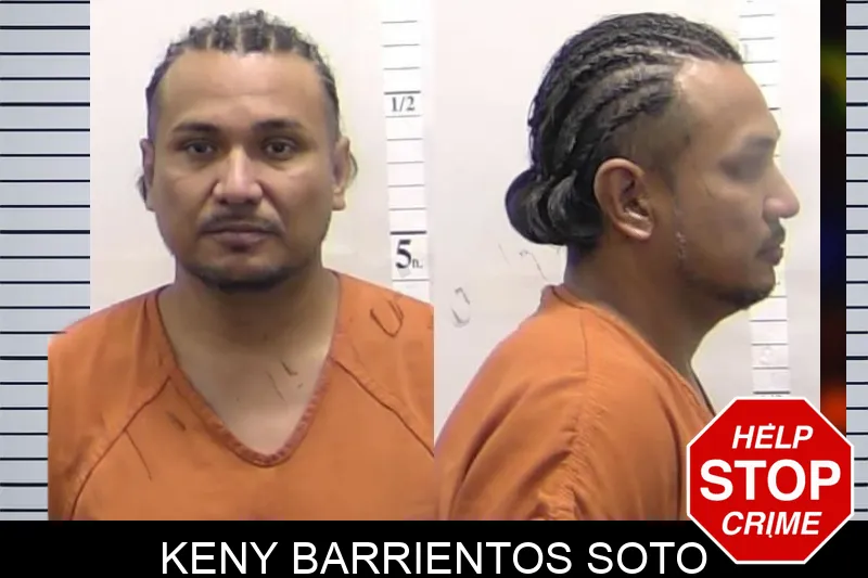 Keny Barrientos Soto Mugshots
