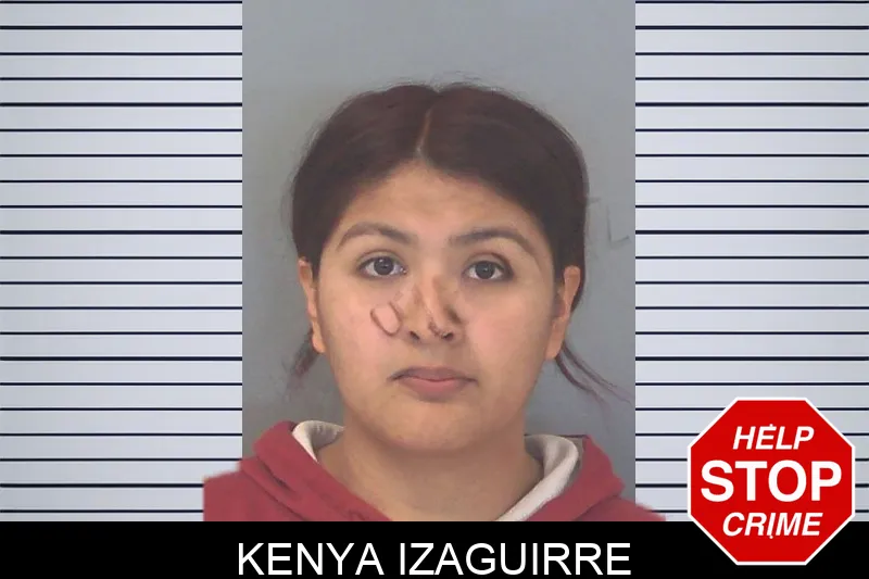 Kenya Izaguirre mugshot