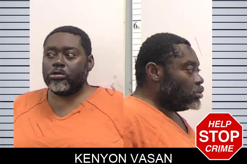 Kenyon Vasan Mugshots