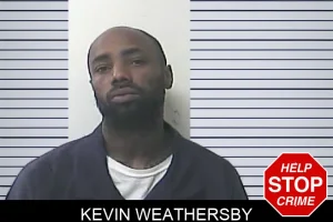 Kevin Weathersby mugshot