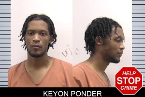 Keyon Ponder mugshot