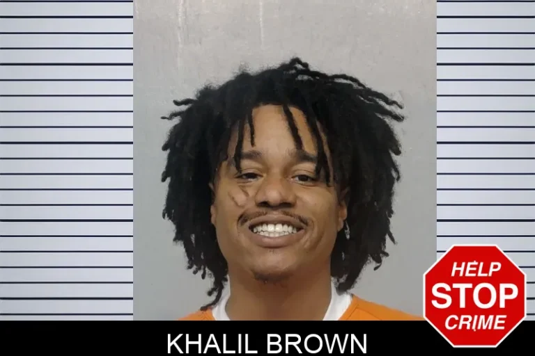 Khalil Brown mugshot – Bibb County , Georgia Khalil Brown