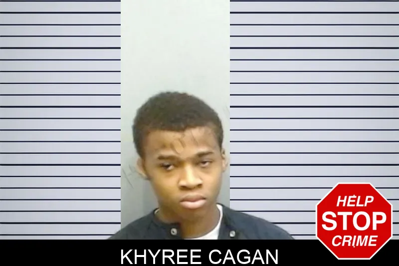 Khyree Cagan mugshot