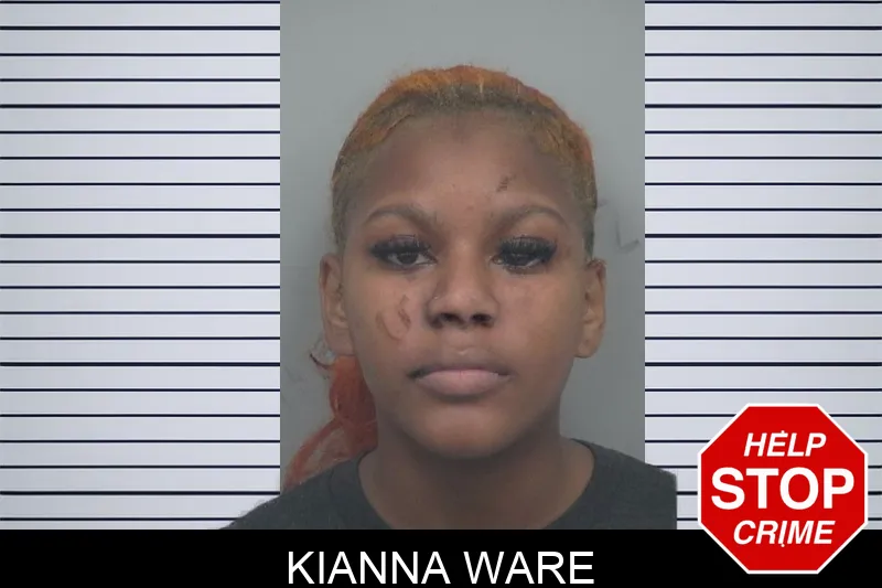 Kianna Ware Mugshots