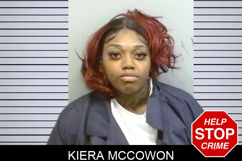 Kiera McCowon Mugshots