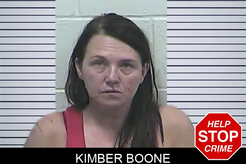 Kimber Boone Mugshots