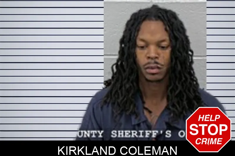 Kirkland Coleman Mugshots