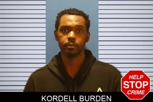 Kordell Burden mugshot