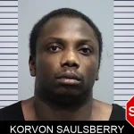 Korvon Saulsberry Mugshots