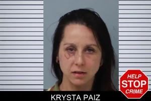 Krysta Paiz mugshot