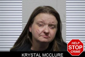 Krystal McClure mugshot