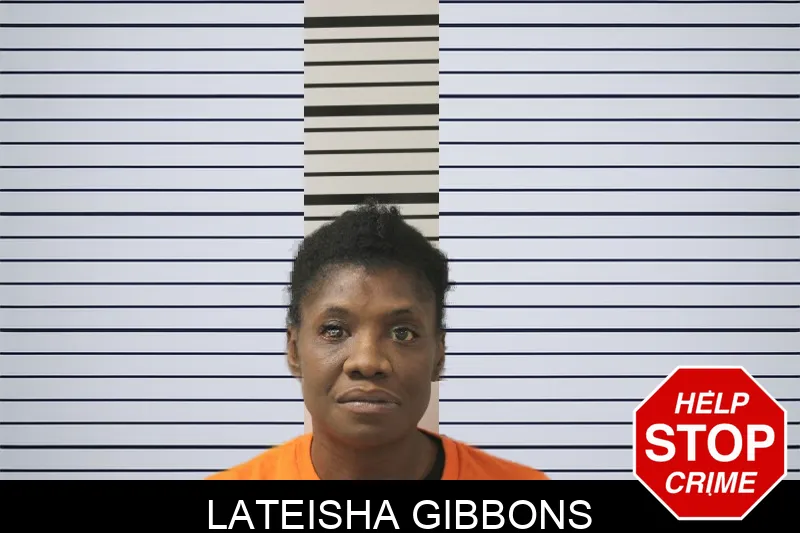 Lateisha Gibbons Mugshots