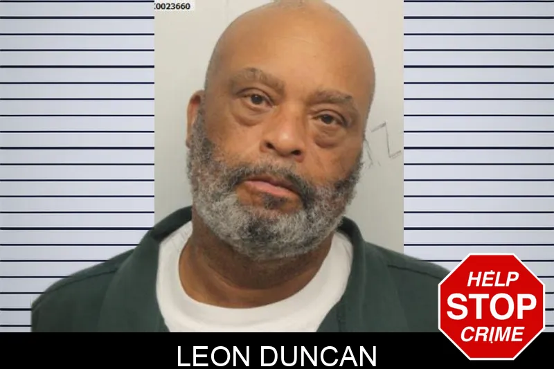 Leon Duncan mugshot