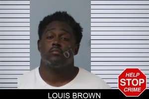 Louis Brown mugshot