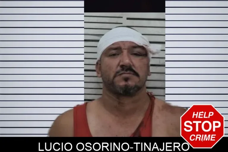Lucio Osorino-Tinajero mugshot – Coffee County , Georgia Lucio Osorino-Tinajero