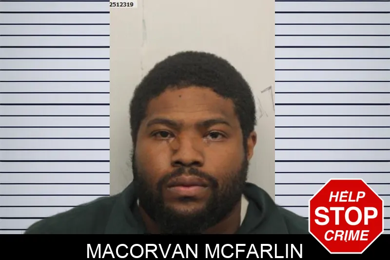 Macorvan McFarlin mugshot