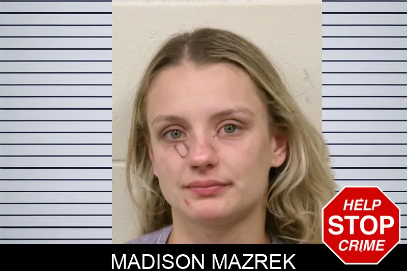 Madison Mazrek mugshot