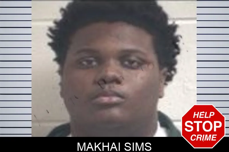 Makhai Sims Mugshots