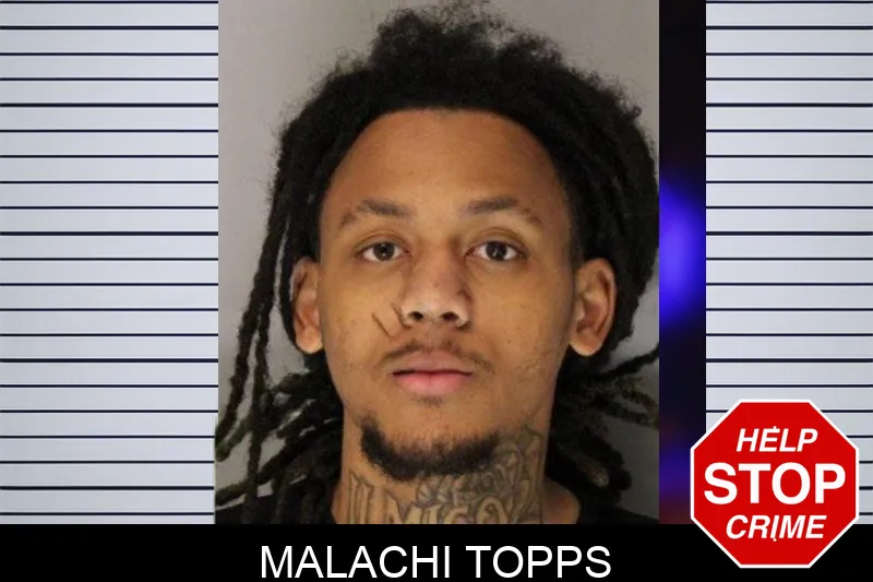 Malachi Topps Mugshots