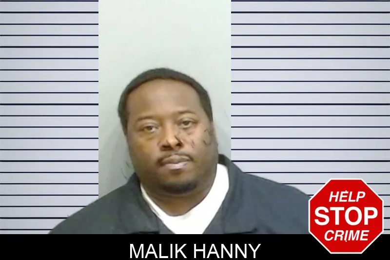 Malik Hanny mugshot