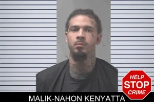 Malik-Nahon Kenyatta mugshot