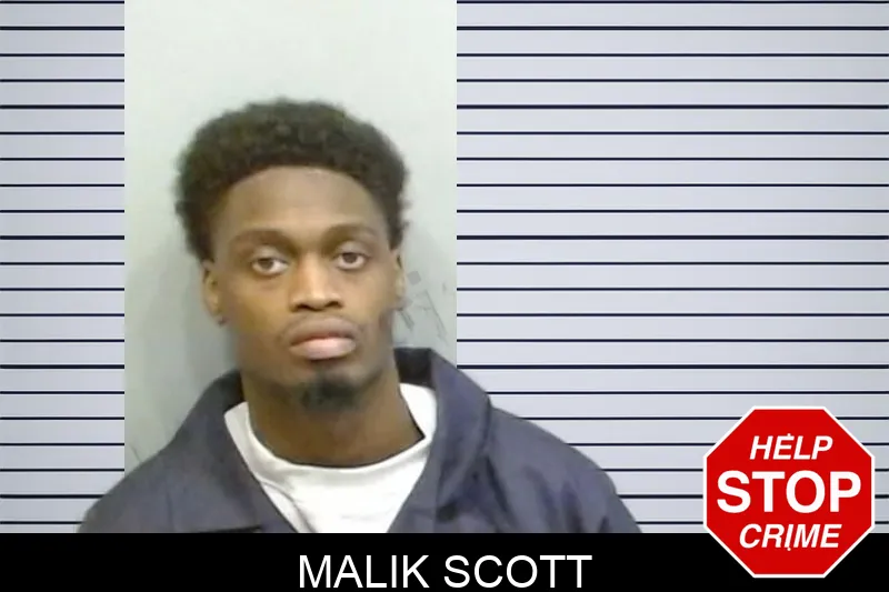 Malik Scott mugshot