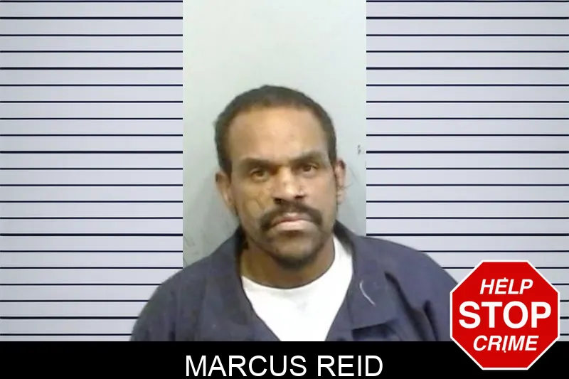Marcus Reid mugshot