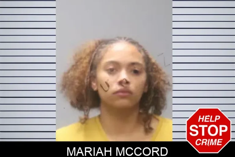 Mariah McCord mugshot – Muscogee County , Georgia Mariah McCord