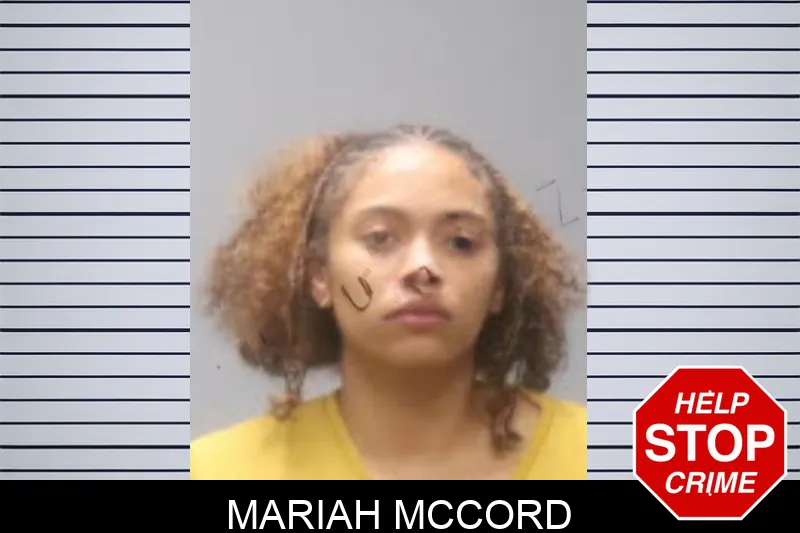 Mariah McCord Mugshots