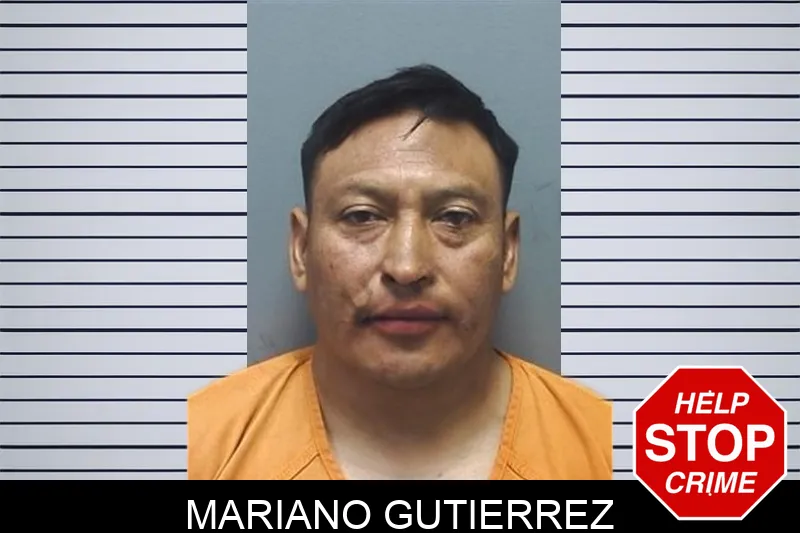 Mariano Gutierrez mugshot