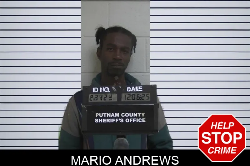 Mario Andrews Mugshots
