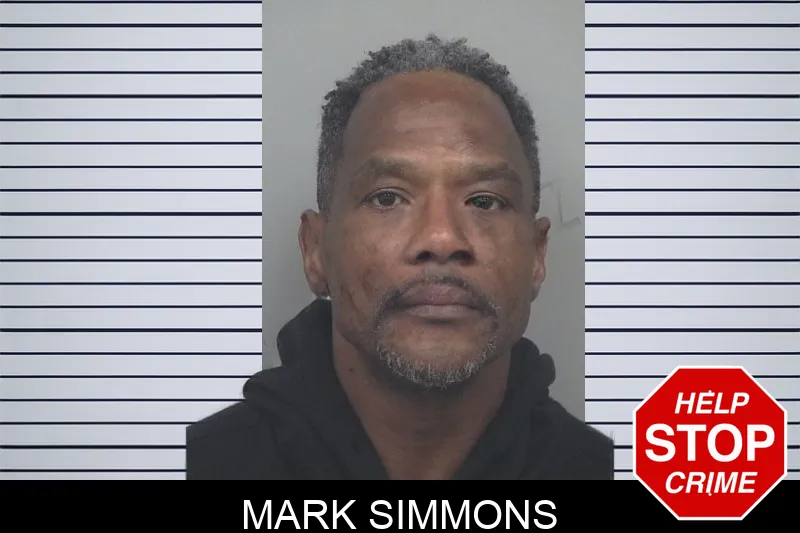 Mark Simmons mugshot
