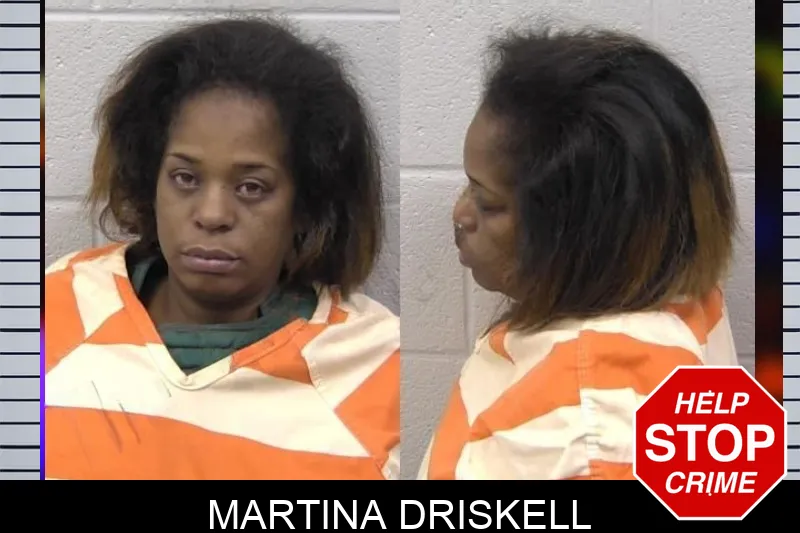 Martina Driskell Mugshots