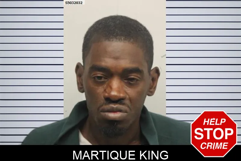 Martique King mugshot