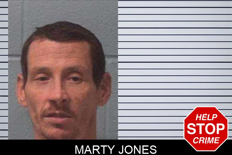 Marty Jones Mugshots