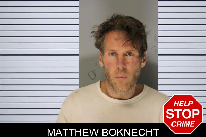 Matthew Boknecht Mugshots