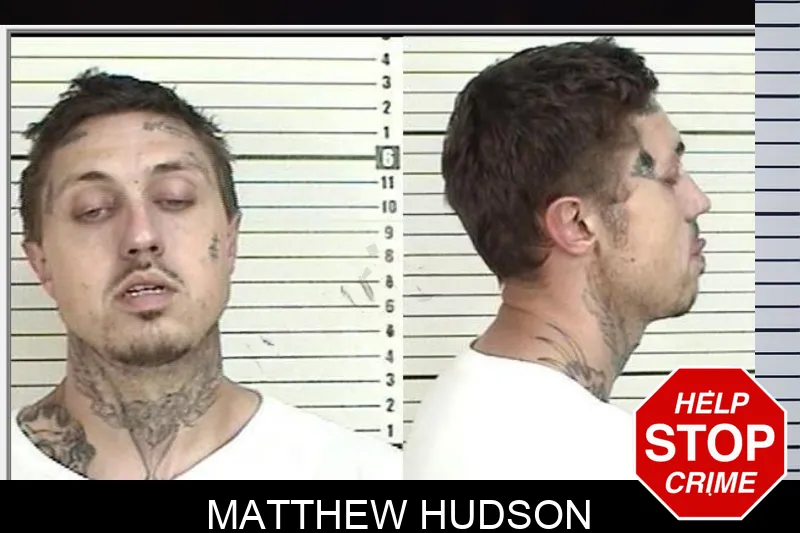 Matthew Hudson Mugshots