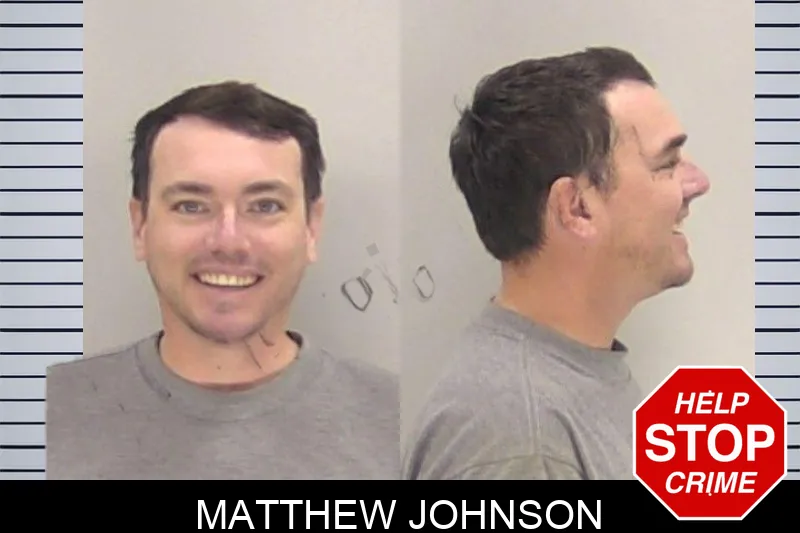 Matthew Johnson Mugshots