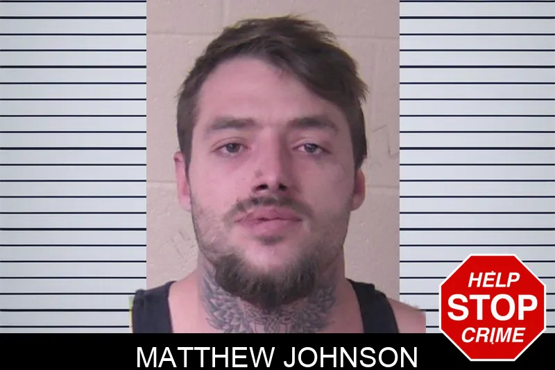 Matthew Johnson Mugshots