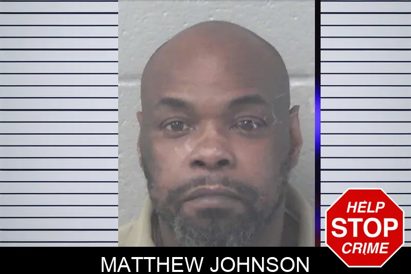 Matthew Johnson Mugshots